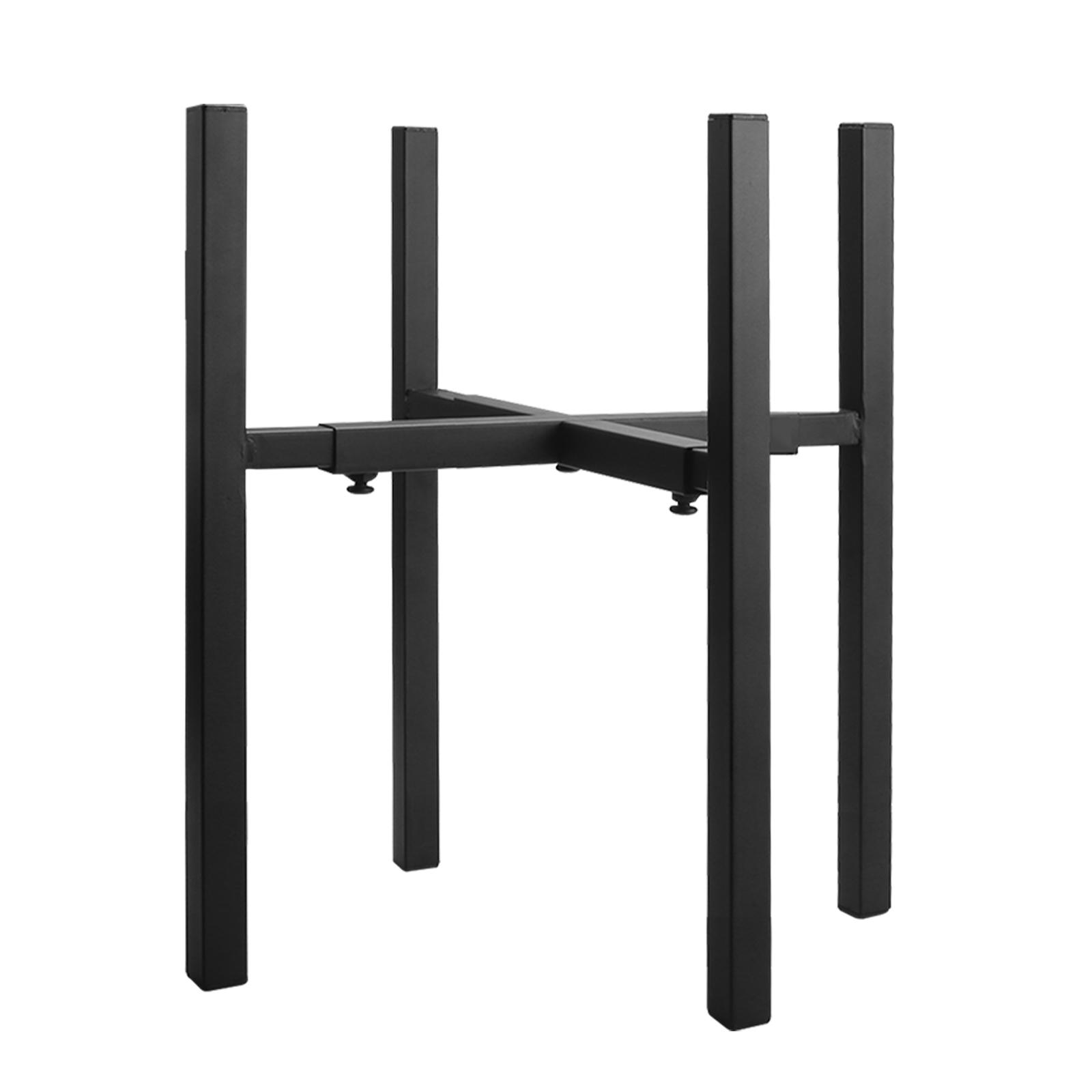 

Регулируемая металлическая подставка для растений, внутренняя и наружная, удлинительная стойка для цветочных горшков, прочная современная полка для балкона, декор для сада и дома