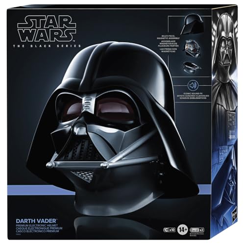 Hasbro Star Wars Black Series Darth Vader Premium Elektronischer Helm F8103 Star Wars Obi-Wan Kenobi Rollenspielartikel