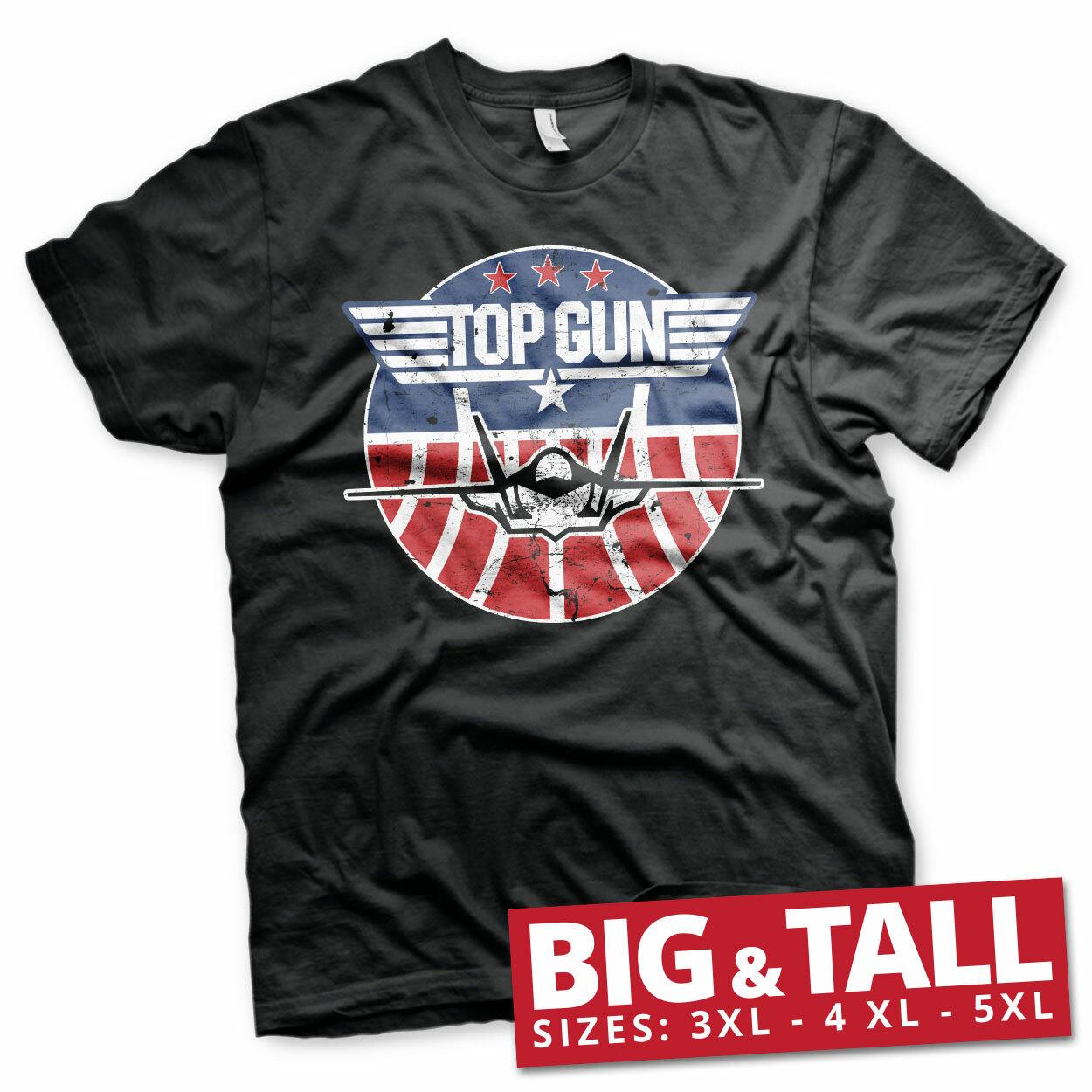 Officially Licensed Top Gun Tomcat BIG TALL 3XL 4XL 5XL Men s T-Shirt XXXL