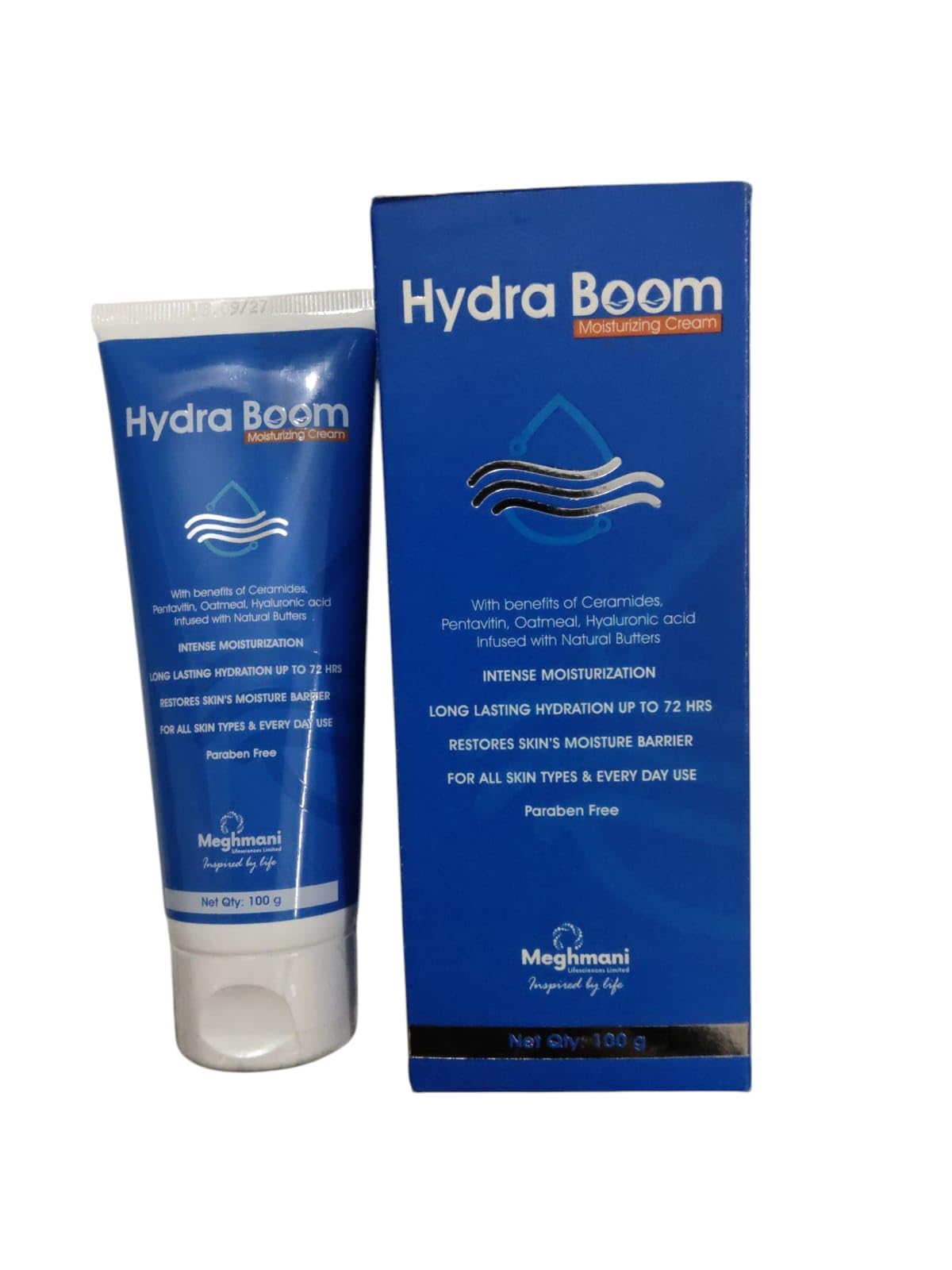 Hydra Boom Moisturizing Cream | Intense Moisturizer | Long Lasting Hydration Up to 72 Hrs.