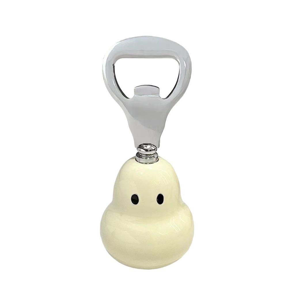 Ceramic Handle Beer Opener Stand Up Bottle Cap Remover Bar Accessory Pear Bottle Opener  Club