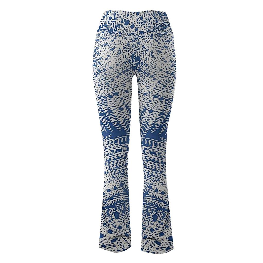 Fashion Womens Sexy Yoga Pants High Waist Cross Wide Leg Color Exercise Yoga Pants