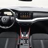 Interior Accessories AT Gearbox Gear U Panel Garnish for Skoda Octavia 4 IV  Mk4 RS VRS Trim Cover Car Styling Sticker Metal