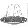 Camping Toaster for Gas Stove – 4-Slice Stainless Steel Stovetop Bread Toast Rack for Outdoor Cooking, Hiking, BBQ, and Picnics – Compact and