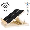 Solid Wood Yoga & Calf Stretching Board for Home Fitness