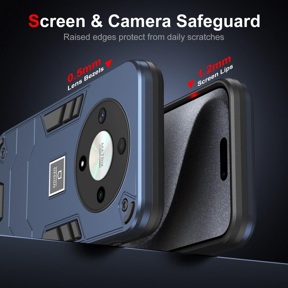 Doppelschichtige stoßfeste Schutzhülle für Honor X9B X8B X7B X5 + X6A X7A X8A X9A X6 X7 X8 X9 Honor 90 70 50 Kamera-Schutzabdeckung