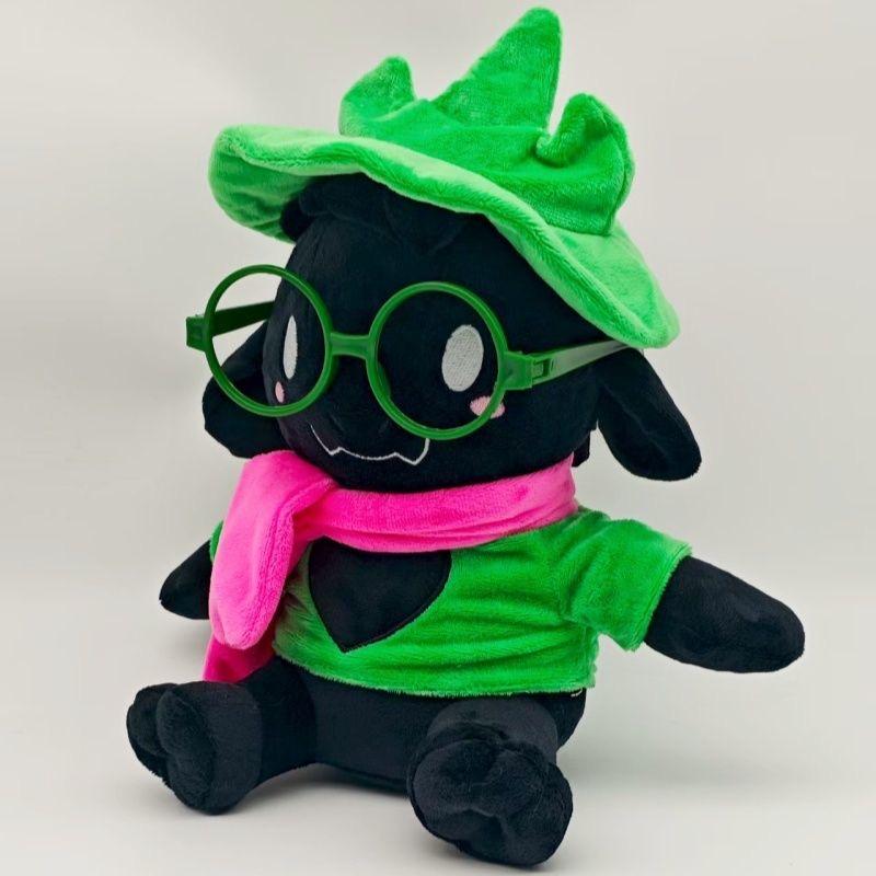 25CM Jevil Deltarune Plush Toy Cartoon Ralsei Lancer Stuffed Dolls Soft Kris Plushie Figure Pillow Kids Christmas Birthday Gifts