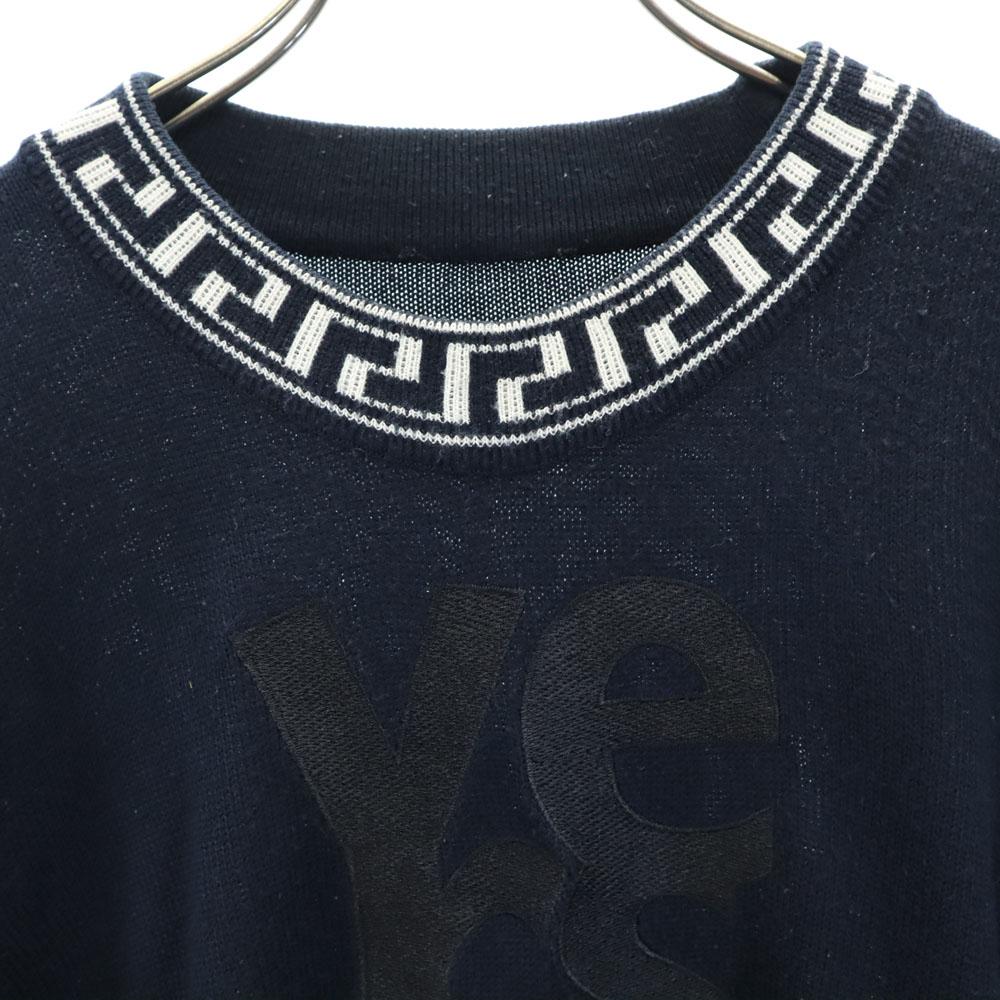 ITTIERRE made in Italy Long sleeve sweater Navy knit Men's Used