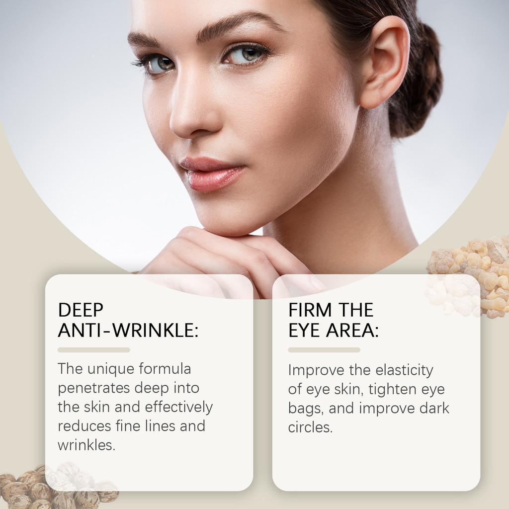 Ouhoe Tightening Eye Roller Essential Oil Gentle Hydrating Firming Eye Care Solution