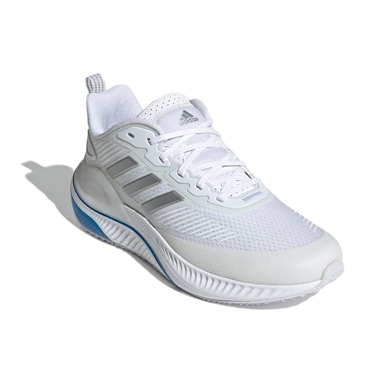 Adidas Alphamagma Fabric Mesh Retro Casual Non-Slip Breathable Lightweight Low-Top Training Shoes Unisex Sneakers White Blue Silver GV7918