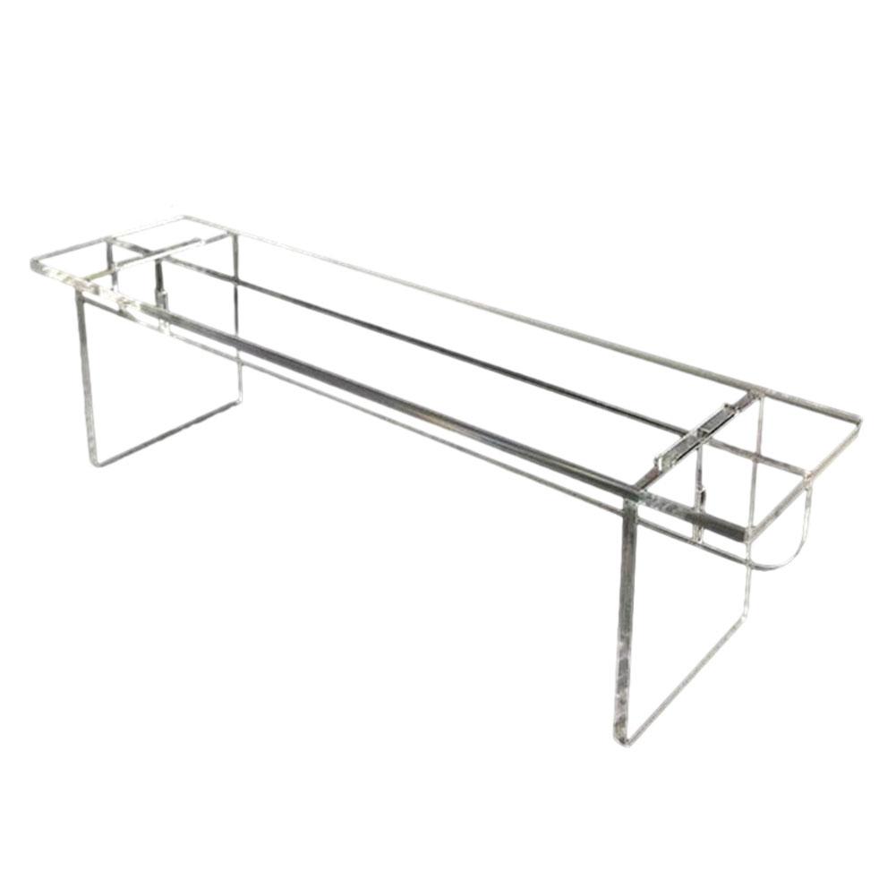 Acrylic Transparent Ladder Hand-Made Model Display Stand Display Stand Transparent Trapezoidal Blind Box Storage Shelf