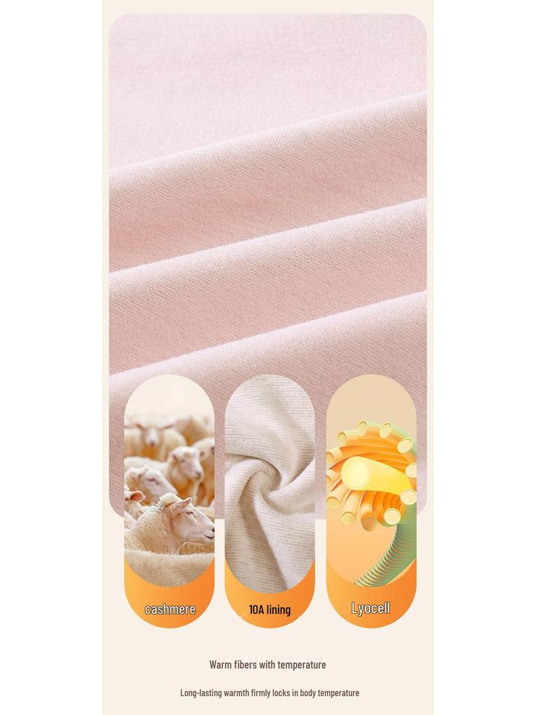 Girls' Seamless Autumn/Winter Mulberry Silk Bra Vest with Chest Pad