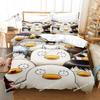 3D Printed Gintama Bedding Set Anime Gintoki Sakata Printed Bed Set Duvet Cover Pillowcase Bed Linen Sheet Quilt Cover Full Size