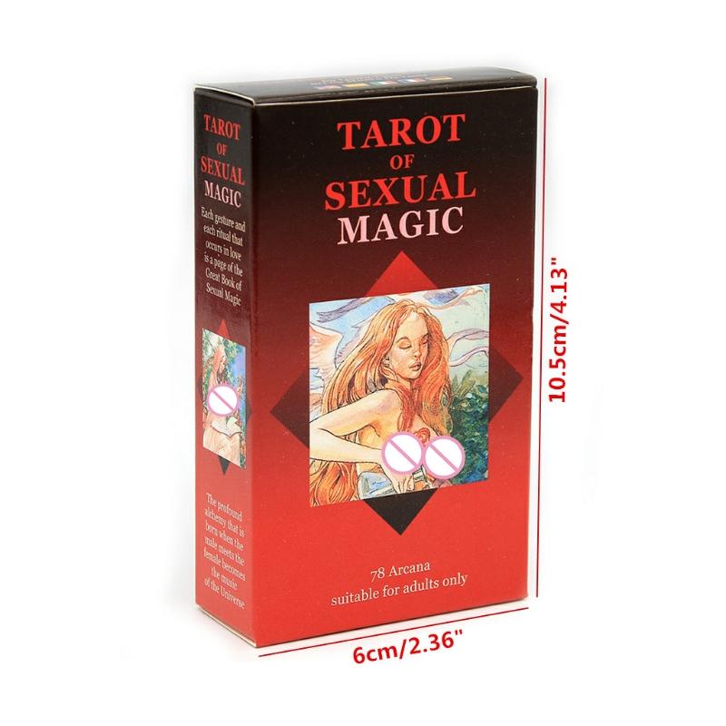 Tarot Cards Sex Magic Full English Version Table Game Birthday Gift Family Party Supports Wholesale 78 Sheets/Box