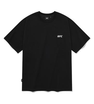 UFC SPORT Ufc Sorona Relax Fit Short Sleeve T-Shirt Black U2Ssw2317Bk