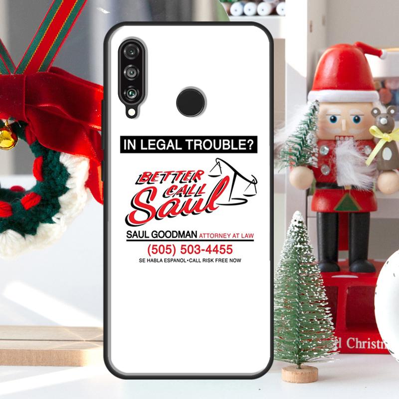 Better Call Saul For Huawei Nova 9 10 SE 11 Pro Y60 Y70 Y90 Y61 Y91 Y72 Y73 12i 11i 8i P20 P30 P40 Lite Case