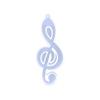 Resin Wind Chime Mold Music Note Silicone Mold for DIY Wind Chime Pendant Home Wall Ornametn Garden Hanging Decoration