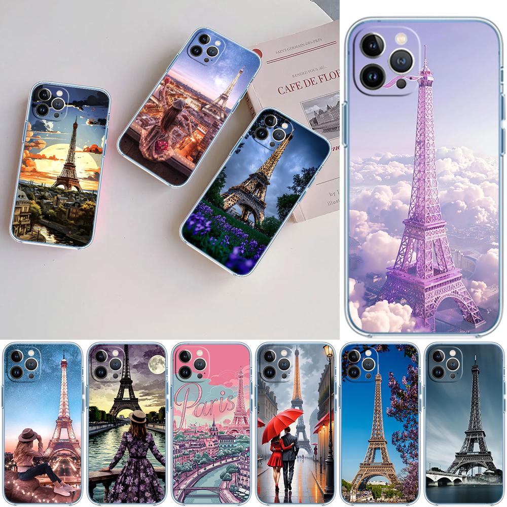 PP35 France Paris Eiffel Tower Case for Motorola E13 E15 E20 E22 E22I E22S E30 E32 E40 E7 E7I G Plus Power Play Stylus G22 G14