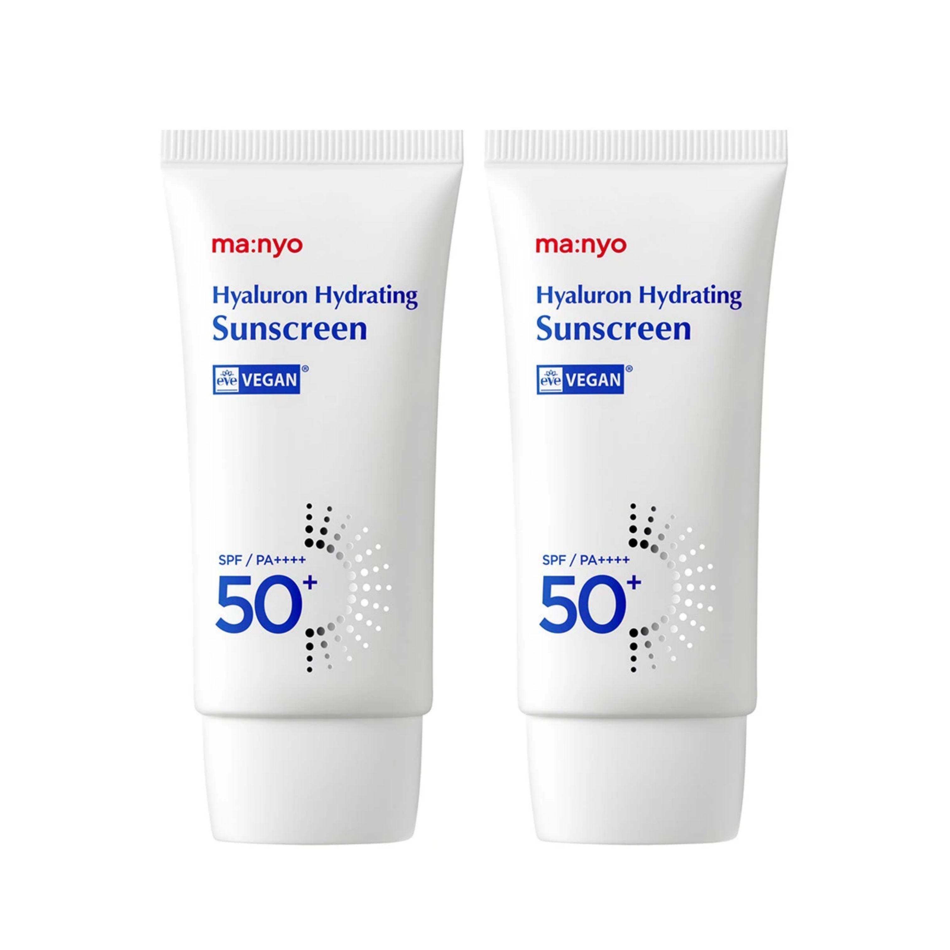 ma:nyo Hyaluron Hydrating Sun Cream SPF50+ PA++++ 50ml x 2