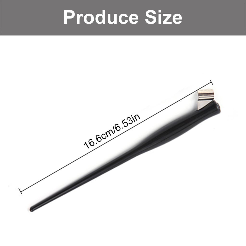 Dip Pen Holder with 4 Interchangeable Tip Resin Dip Pen Holder Adjustable Metal Flange for Beginner Artist Writing