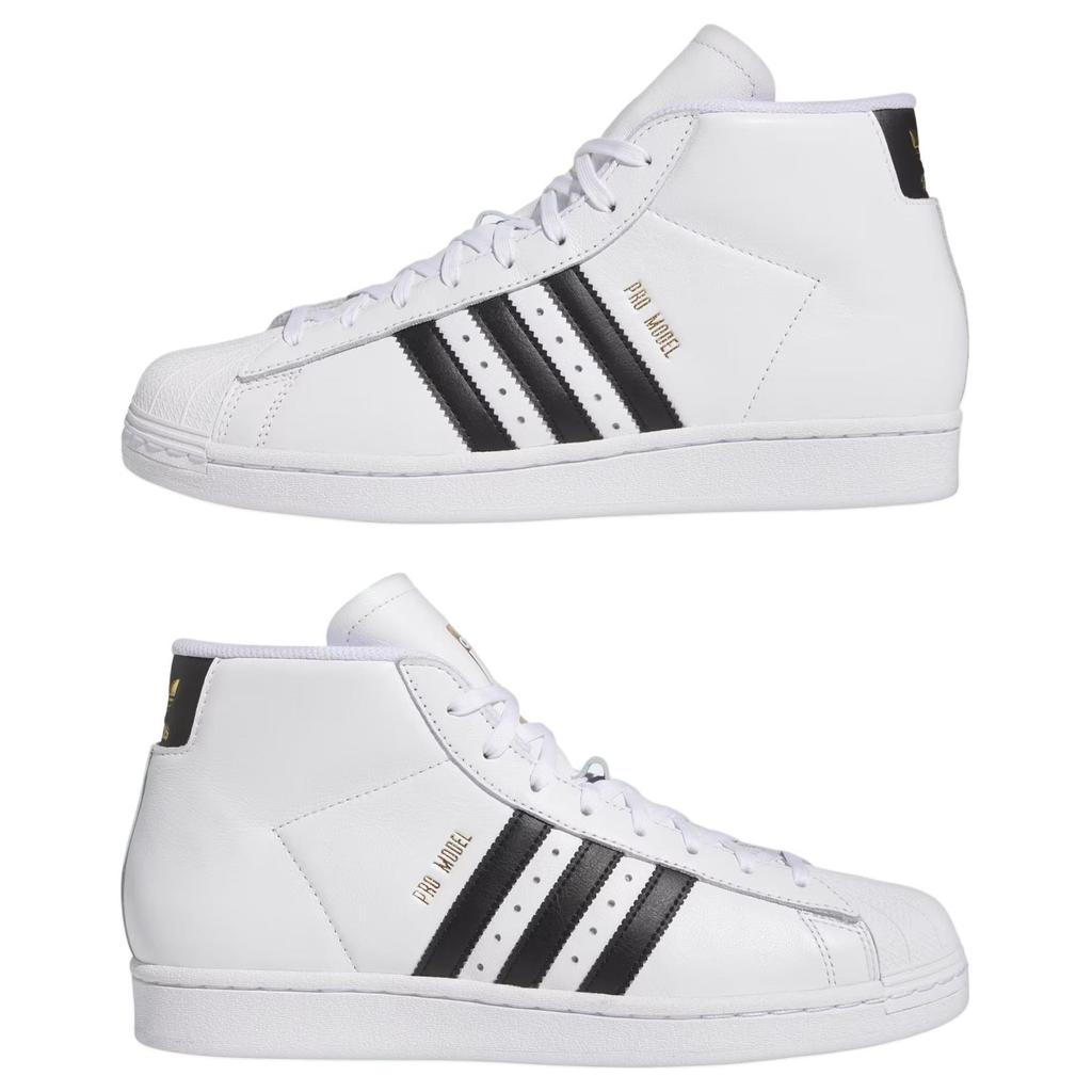 Adidas Pro Model ADV White Black Men Sneakers Cloud-White Core-Black Gold-Metallic IE5797
