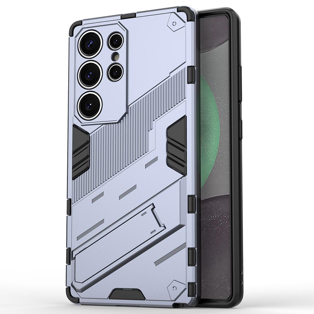 For Samsung Galaxy S25 Ultra Case PC+TPU Shockproof Phone Cover with Kickstand
