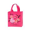 Thank You Bags Mothers Day Tote Gift Bags Floral Non-Woven Candy Bags with Handle Party Favor Reusable Gift Wrapping Bag