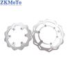 Motorcycle 260MM 220MM Front Rear Brake Discs Rotors For Husqvarna FE FC TE TC TX FX 125 250 300 350 400 450 501 2014-2024 2025