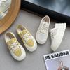 Little White Shoes Women's Board Shoes Women's Shoes Lightweight Leather Mesh New Versatile Spring and Summer 2025 Two Wear Mesh Surface Breathable In