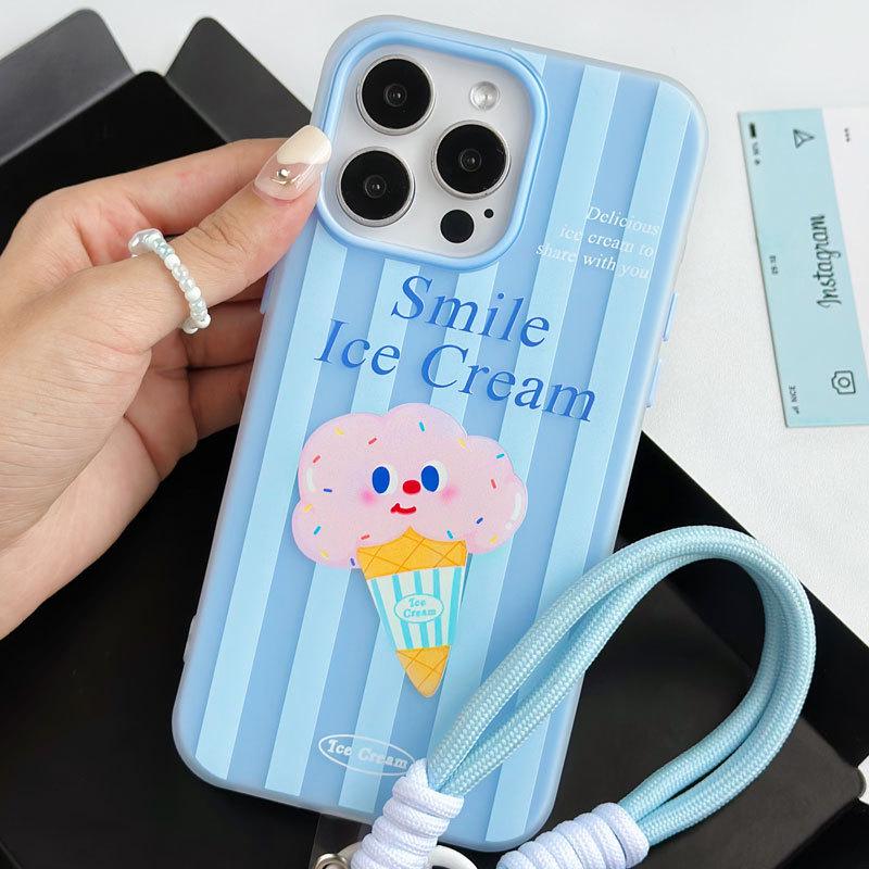 

Zhitai iPhone 12-16 Pro Max Jelly Skin Case with Mobile Strap iPhone 11 Pro Max