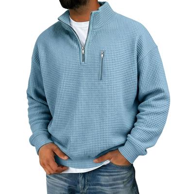 Herren Langarm Pullover Top