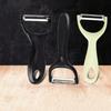 1PC stainless steel peeler with PP handle for peeling fruits and melons; Kitchen small tool, multifunctional peeler