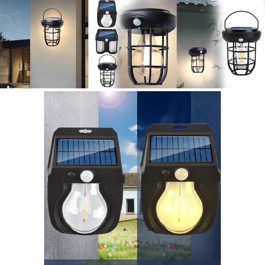 Chinese Knot Design Solar Wall Lamp With Ip65 Waterproof For Garden Villa