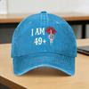 Im Not 50 I Am 49 Plus 1 Middle Finger Casual Baseball Cap Summer  Trucker Hat High Quality Hunting Camping Snapback Cap Gift