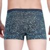 Men Boxer Underwear Elastic Mid-Rise Three-Dimensional Tailoring Shorts Briefs U-Convex Quick-drying Panties