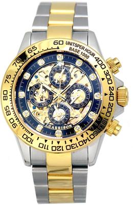[John Harrison] Montre JH-003GBK Or