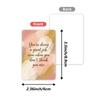 36Pcs/Set Floral Bouquet Mother's Day Cards Multicolor Cartoon Flower Holiday Cards Blessings Message Express Gratitude