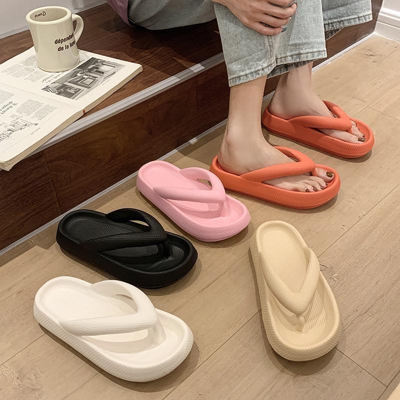 Flip Flops for Women Men Summer Casual Slides Flat EVA Platform Sea Flip Flops Soft Comfy Lightweight Shoes Couple Slippers