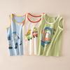 Boys' Pure Cotton Sleeveless Vest - Versatile Base Layer for 2025