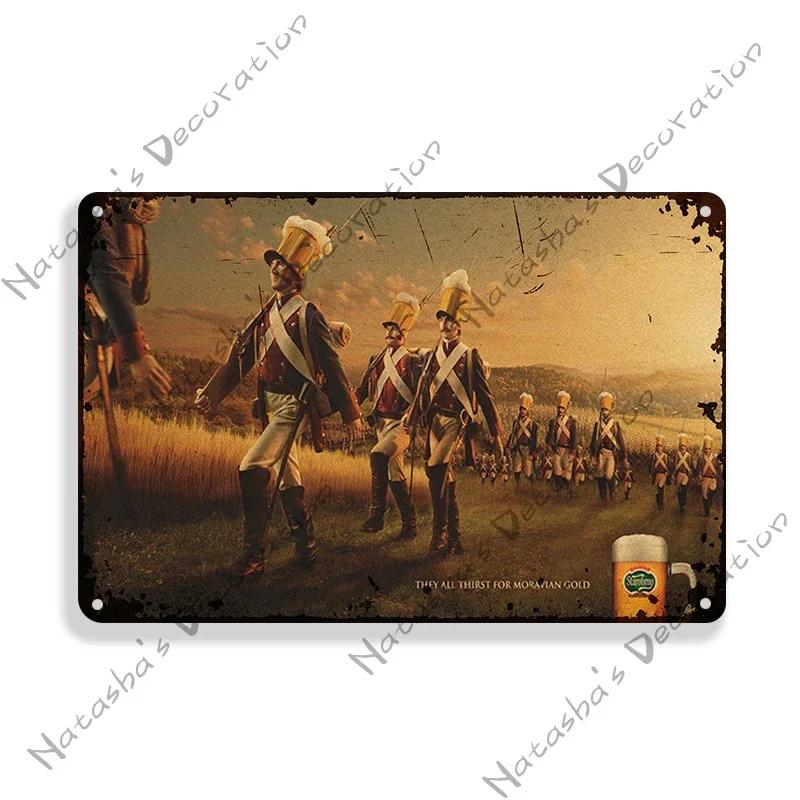 Beer Decorative Plate Bar Industrial Decoration Old Retro Poster Home Bar Cafe Club Wall Metal Plate Classic Wall Metal Signs