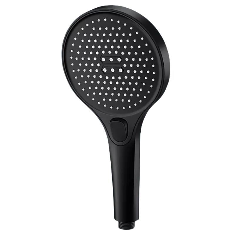 High Pressure Shower Head 13cm Panel 3 Modes Water Saving Spray Nozzle Shower Bathroom Accessories
