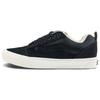 Knu Skool Comfortable Versatile Durable Lightweight Low-Top Skate Shoes Unisex Sneakers Black White VN0009QCBLA