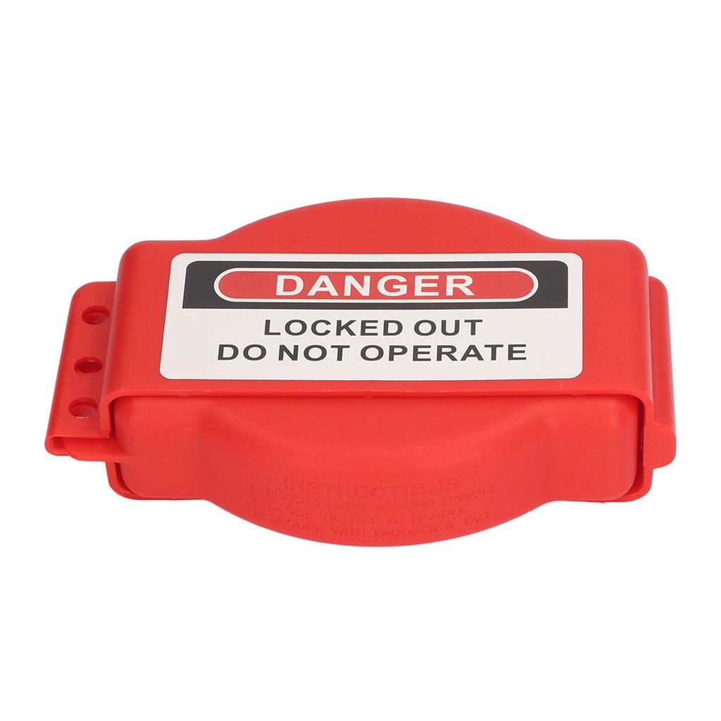 Valve Lockout Device Adjustable Security Gate Valve Lock for 25‑165mm Diameter Valve Handles