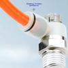 M3 M5 M6 1/8" 1/4" 3/8" 1/2" BSP Male 4-16mm AS1201F AS1211F Flow Speed Control Valve Self-Locking  Pnuemaitc Air Hose Fittings