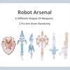 2 in 1 One-key Collision Deformation Car Toys Automatic Transformation Robot Plastic Vehicles Boys Toy Model Car Kids Baby Gift
