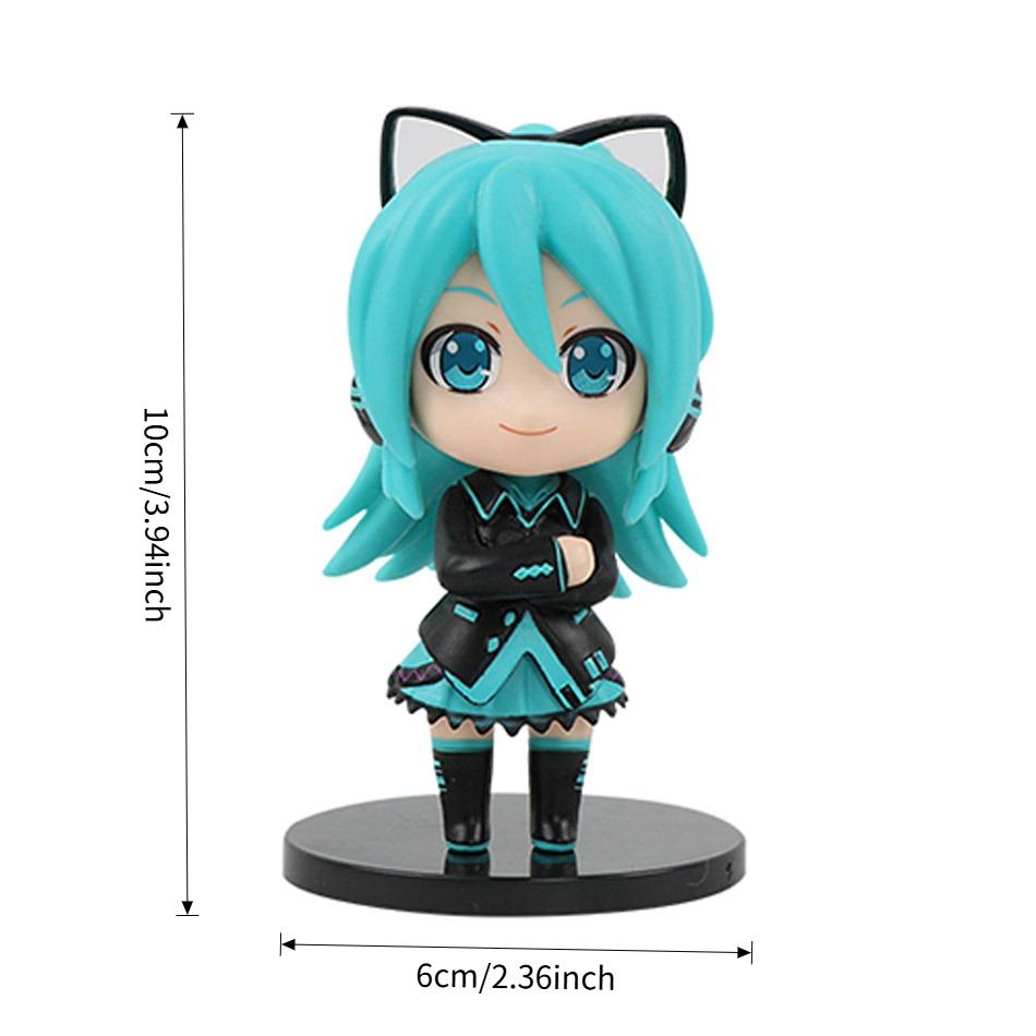 Latest Popular Hatsune Miku Q Version  Lovely Timeless Figurine Collection Model Decor Toy Kids Festival Gift For Kids