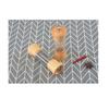 Set of 2 Manual Wooden Spice Mills for Salt and Pepper, Includes Wooden Tray, Coaster, and Gift Box (MSL0726)