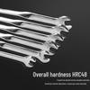 X Pattern Quick Ratchet Wrench: Labor-Saving, Angled Handle, Double-Head Design with Flower Head and Open-End Features