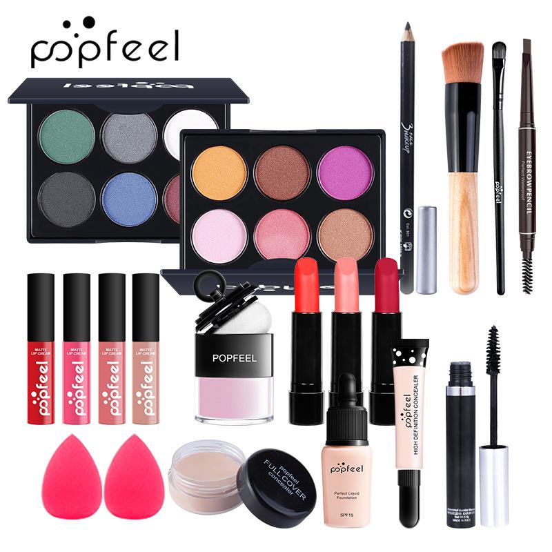

POPFEEL Net Red Set Cosmetics Makeup Полный набор косметики оптом