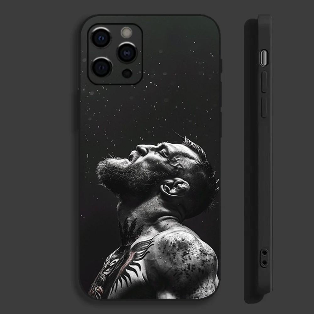 C-Conor M-McGregor Phone Case For Apple iPhone 15,14,13,12,11,Pro,X,XS,Max,XR,Plus,Mini Soft Black Cover